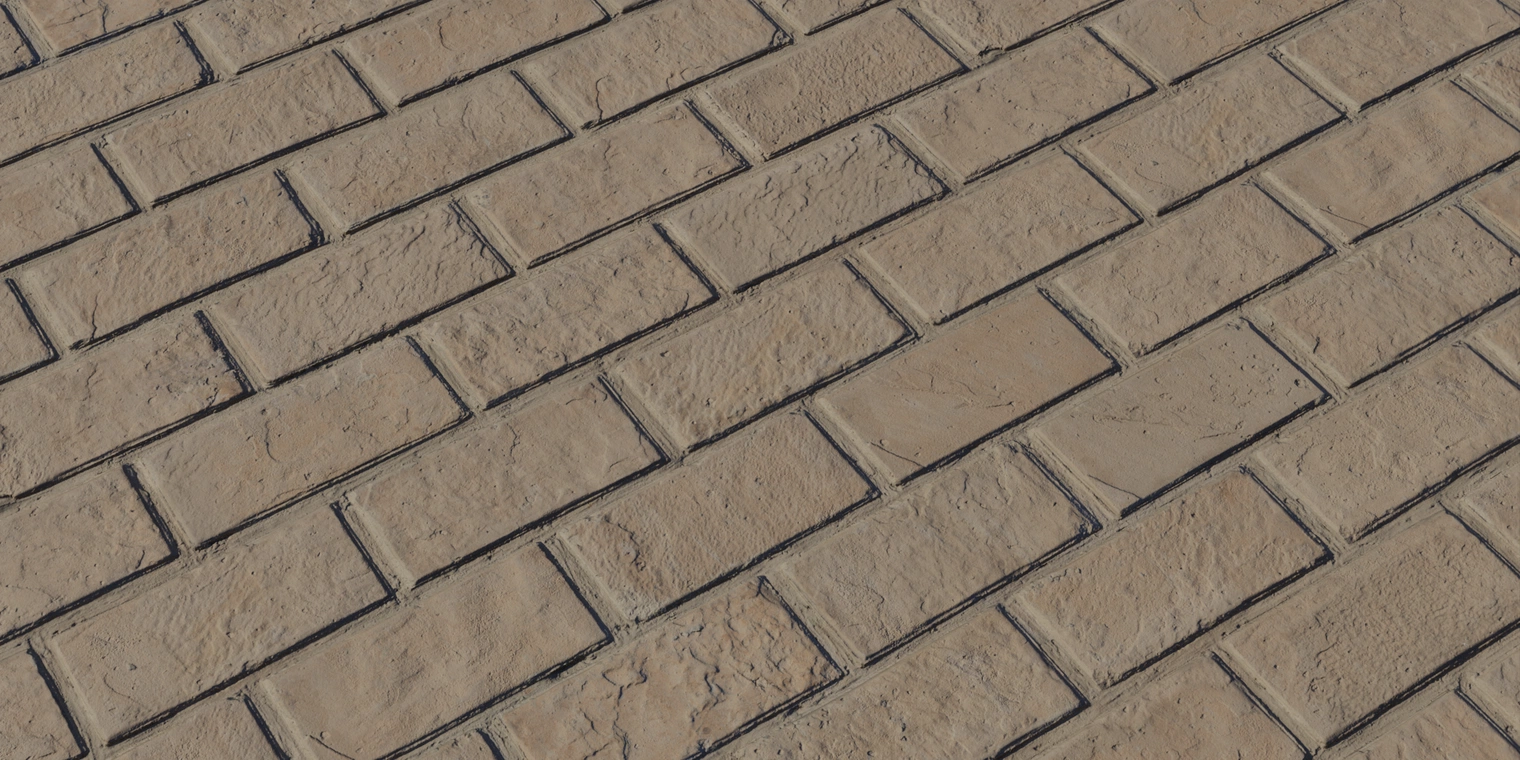 Free 8K Seaworn Sandstone Brick texture - rough, weathered sandstone bricks with worn edges, sandy grain, subtle erosion and recessed mortar joints.