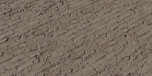 Slumped Mortar Brick - Preview