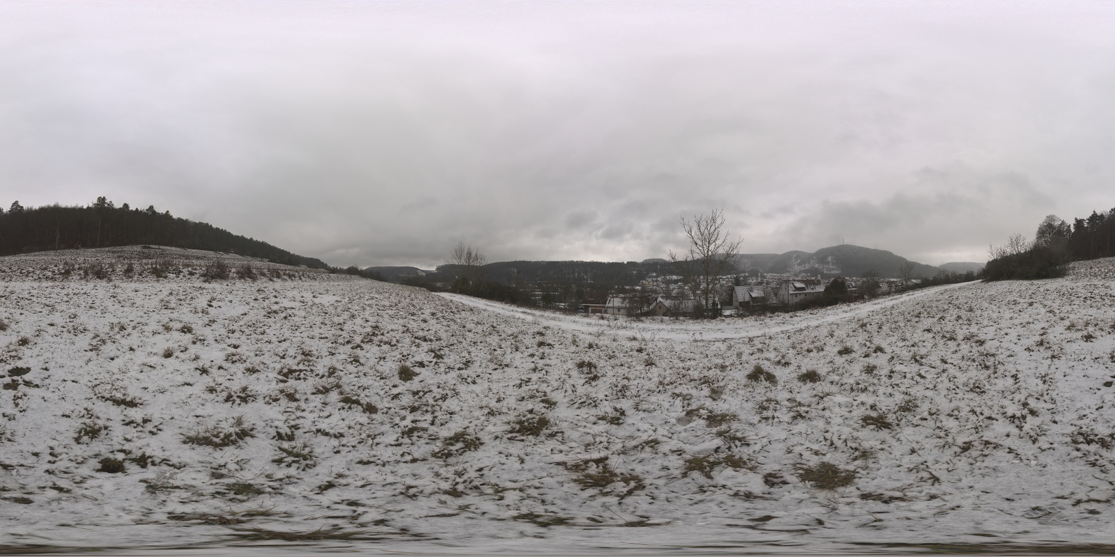 Snowy Hillside 02