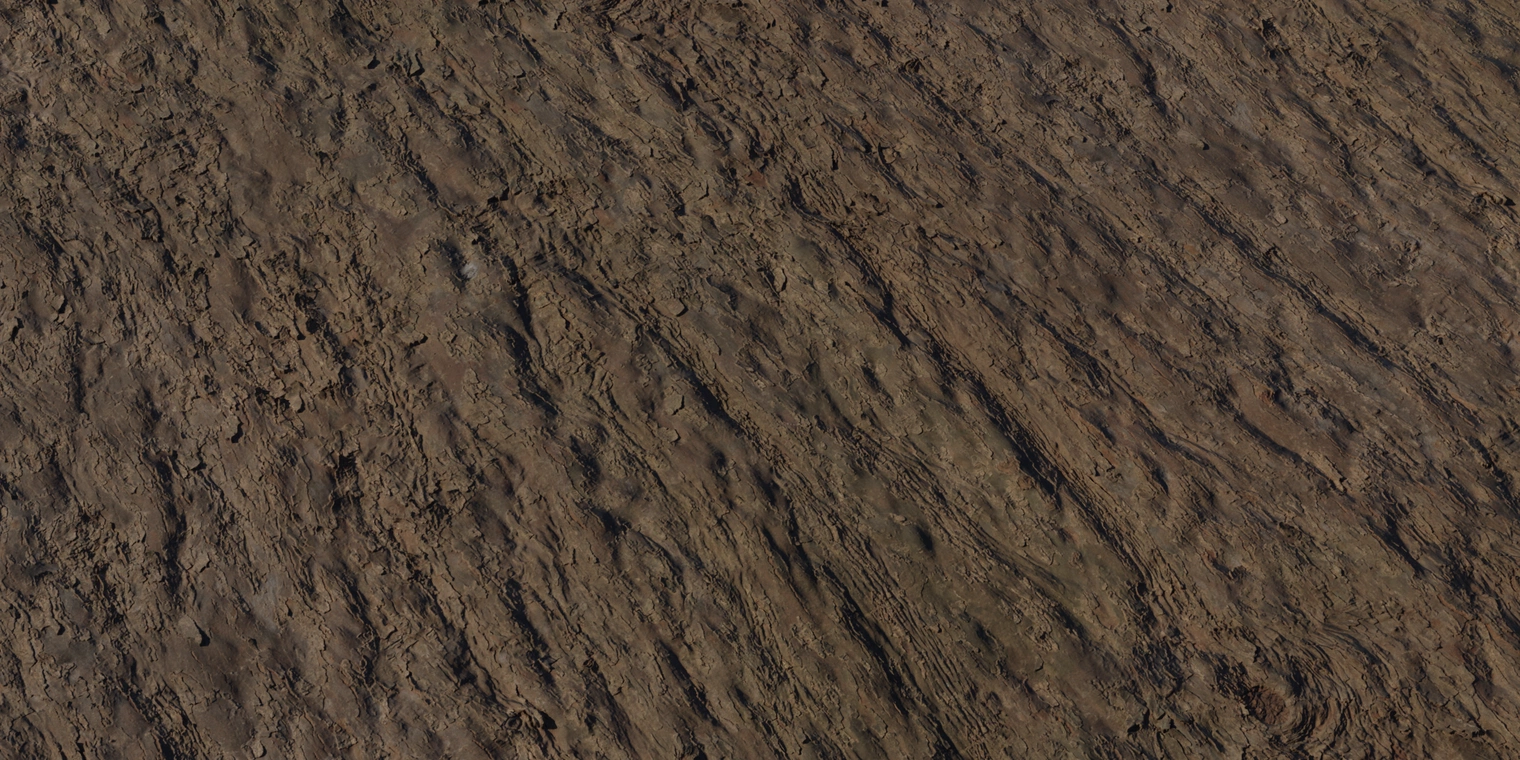 Free 8K Trident maple bark texture with deep vertical ridges, flaky plates, warm brown tones and a rough fibrous surface with slight sheen.