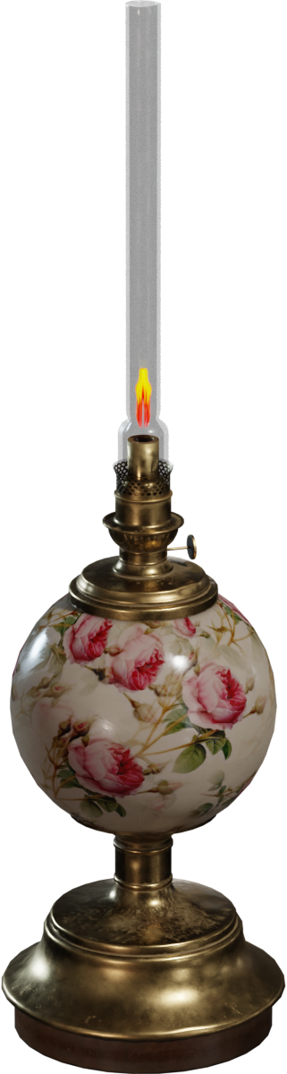 Vintage Oil Lamp