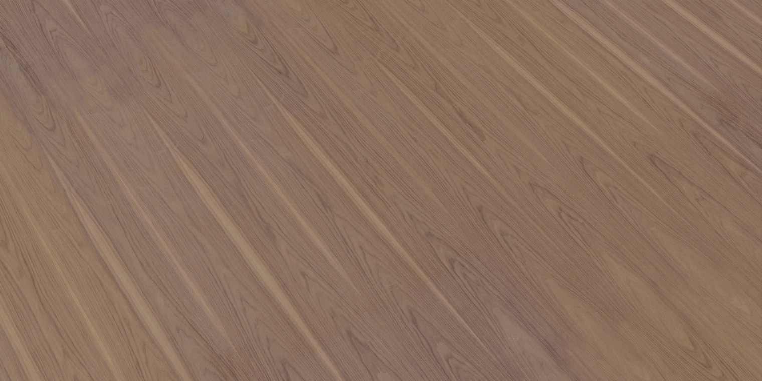 Free 16K walnut veneer texture with smooth, fine grain and raw wood surface - warm timber ideal for furniture, cabinetry, and interior visualizations.