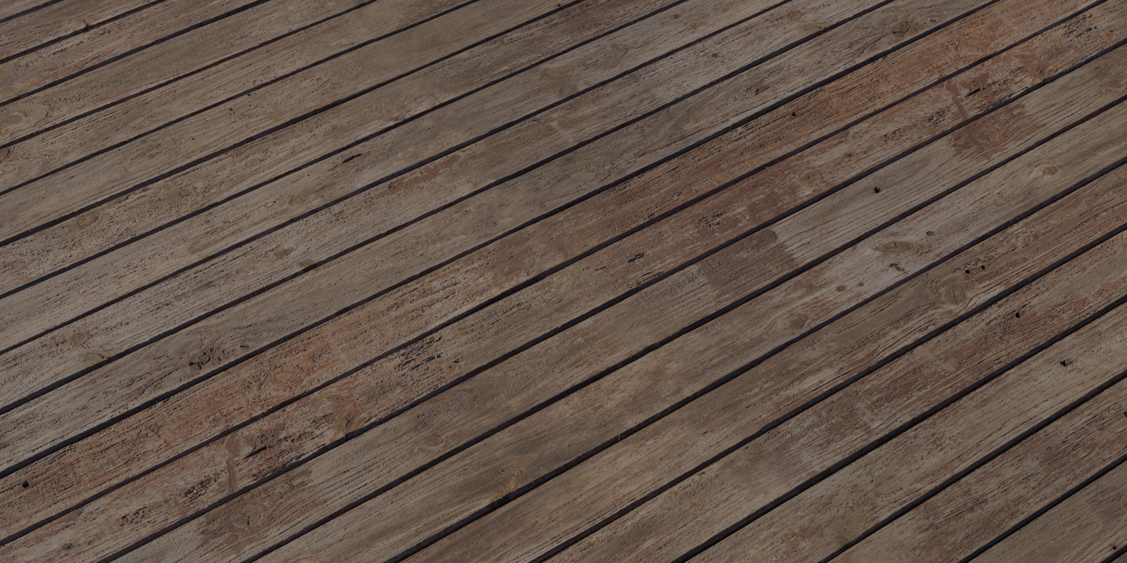 Weathered Brown Planks