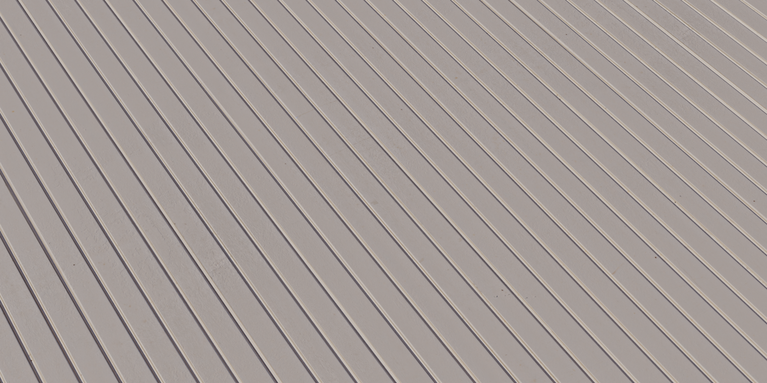 Free 8K texture of clean white painted wooden planks with narrow grooves, subtle grain and light wear - ideal for interior walls, paneling, and props.