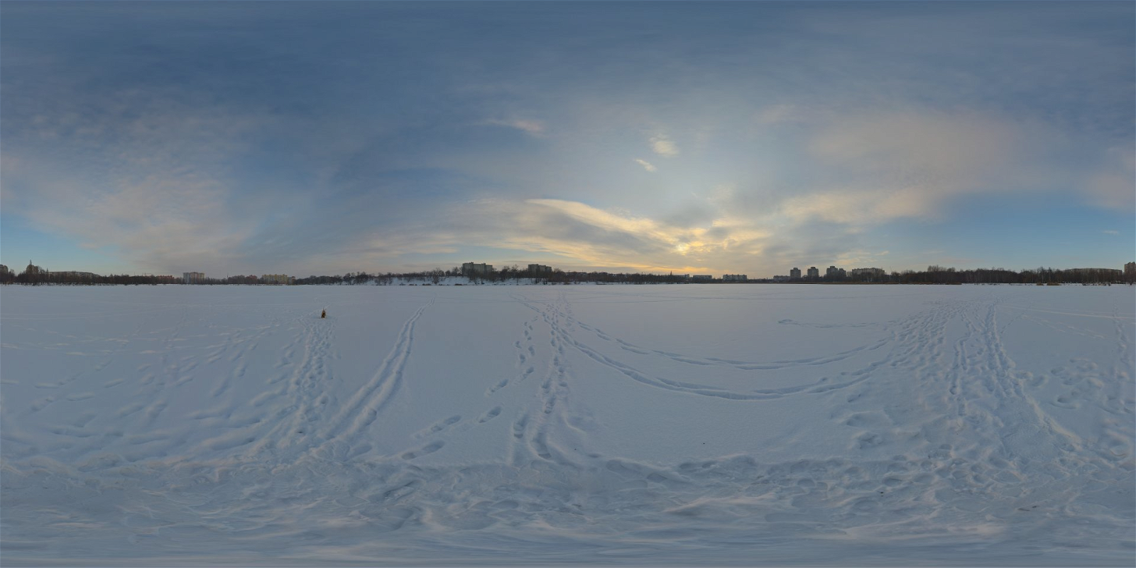 HDRI – Winter Lake 01 – skies - thumbnail 1