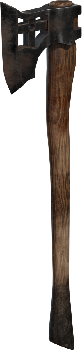Wooden Axe 03