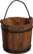 Wooden Bucket 01 - Preview