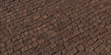 Worn Brick Floor - Preview