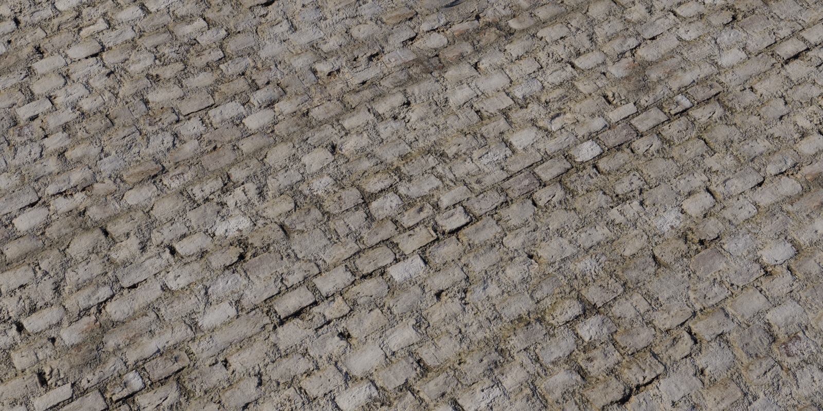 Worn Brick Wall