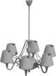 Chandelier 02 - clay