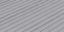 Blue Painted Planks - clay