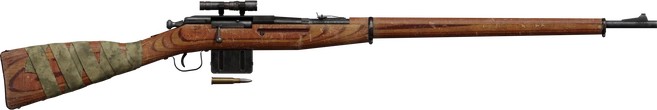 Bolt Action Rifle 7.62 - orth_front