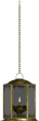Brass Diya Lantern - orth_front