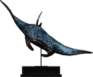 Bronze Ray Statue - orth_front