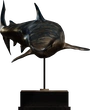 Bronze Shark Statue - orth_front