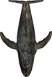 Bronze Whale Statue - orth_top