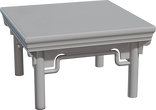 Chinese Tea Table - clay