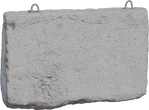 Concrete Road Barrier 02 - clay