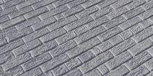 Dark Brick Wall - clay