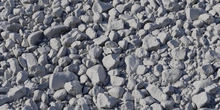Dry River Pebbles - clay