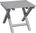 Folding Wooden Stool - clay