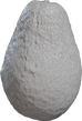 Food Avocado 01 - clay