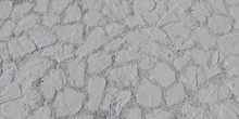 Grassy Cobblestone - clay