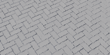 Herringbone Brick 02 - clay