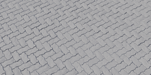 Herringbone Pavement 02 - clay