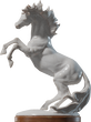 Horse Statue 01 - orth_side