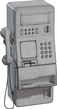 Korean Public Payphone 01 - clay