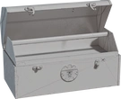 Metal Toolbox - clay