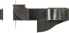 Modular Airduct Rectangular 01 - orth_side