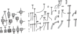 Modular Electric Cables - clay