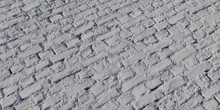 Mossy Brick - clay