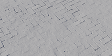 Mossy Brick Floor - clay