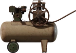 Old Military Compressor - orth_side