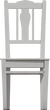 Painted Wooden Chair 01 - orth_front