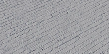 Painted Worn Brick - clay