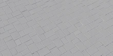 Patterned Brick Floor - clay