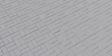 Patterned Brick Floor 02 - clay