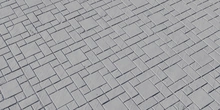 Patterned Brick Floor 03 - clay
