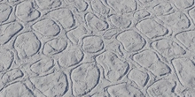 Patterned Clay Wall - clay
