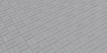 Patterned Paving - clay