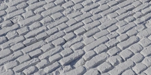 Random Bricks Thick - clay