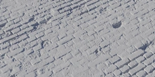 Red Brick Plaster Patch 02 - clay
