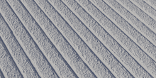 Ribbed Concrete Wall - clay