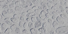 Rock Embedded Concrete Wall - clay