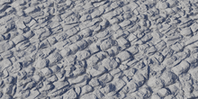Rock Wall 17 - clay