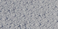 Rough Block Wall - clay